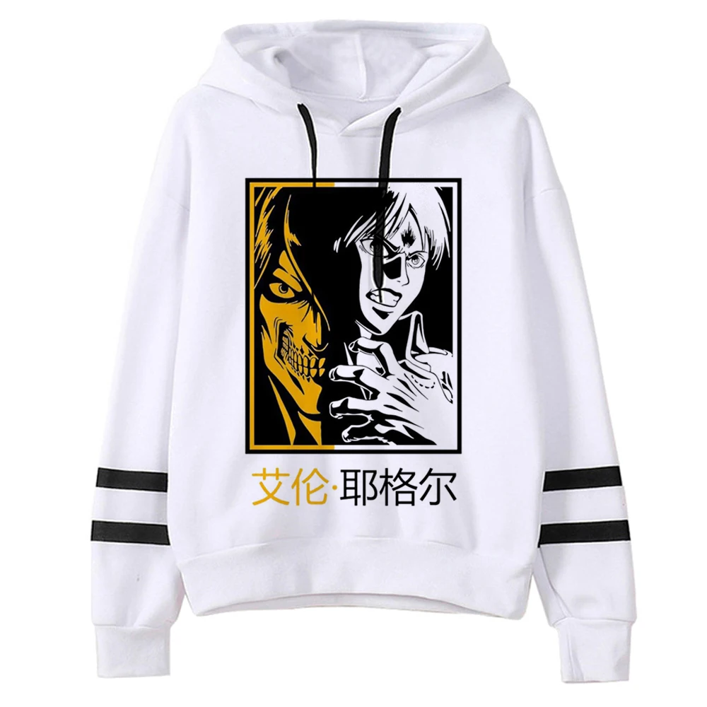 

Толстовки Attacke Attack on Titan, Женская Толстовка y2k, уличная одежда, винтажный свитер, Женский пуловер из аниме