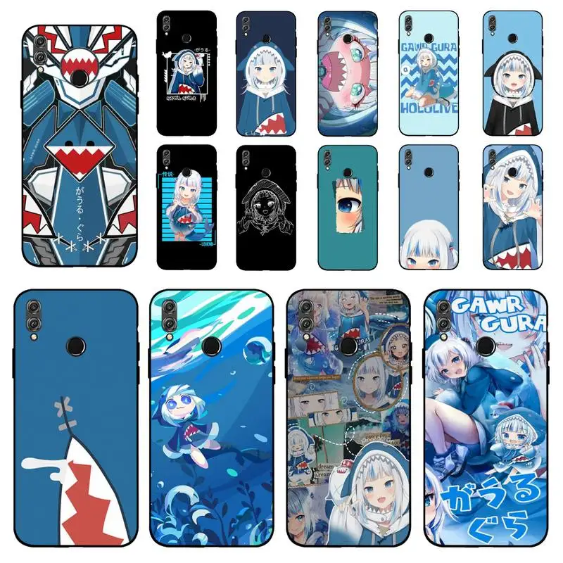 

Babaite Gawr Gura Hololive Anime Phone Case for Huawei Honor 10 i 8X C 5A 20 9 10 30 lite pro Voew 10 20 V30