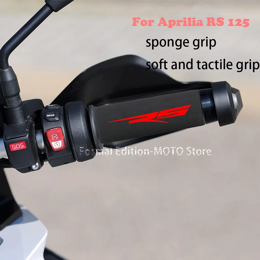 

Motorcycle Grip Cover for Aprilia RS 125 Shockproof Non-Slip Motorcycle Sponge Grip Handlebar Grip Sponge Cover for RS 250 RS660