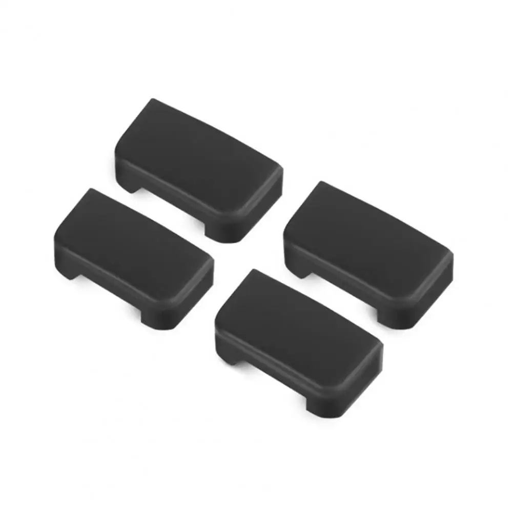 

4 шт., заглушки для рельсов автомобильных сидений, резиновая заглушка с защитой от ударов, направляющие для заднего сиденья, стопоры, защита от царапин, резиновая защитная крышка