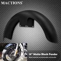19 motorcycle matte black wrap front fender for harley touring street road glide special fltrxs road king flhr flhtk 2014 2021
