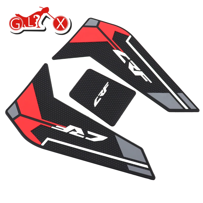 

Motorcycle Accessories Non-slip Side Fuel Tank Stickers for Honda Africa Twin CRF1100L CRF 1100L Waterproof Pad Rubber Sticker