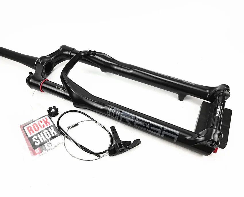 Срам Рокшокс ФС Реба РЛ Амортизационная Вилка 29er Колесо Велосипед 15X110мм Усиленный 1.5T Соло Эйр 51мм Оффсет А9 Затупленный МТБ на.