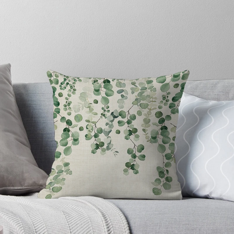 

Плюшевая наволочка для дивана, абстрактный рисунок, 45х45 см