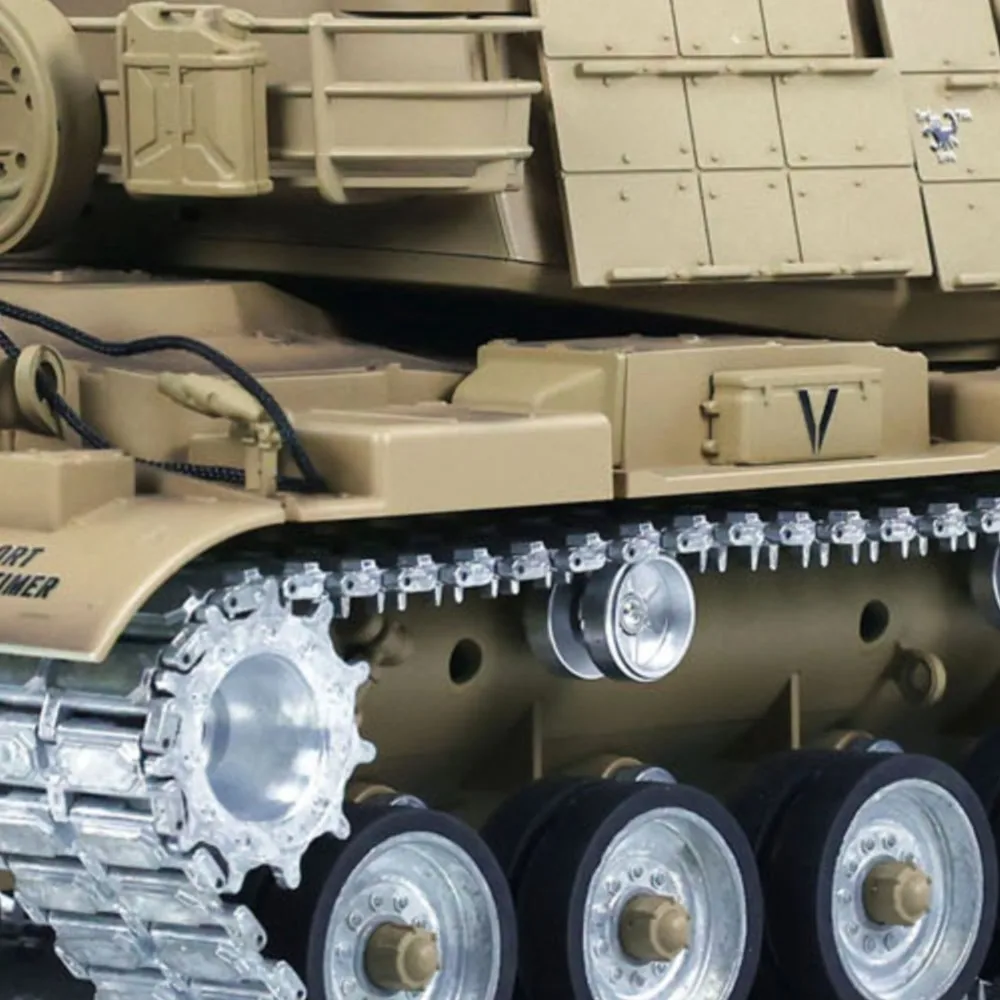 Фото Радиоуправляемый танк 1/16 TD RC Battle Tank M60A1 ERA USA, модель с металлическими колесами и гусеницами, внедорожник, подарок TH23290 №1