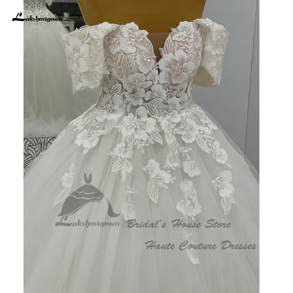 Lakshmigown женское пляжное свадебное платье принцессы с открытыми плечами 2024 Vestidos
