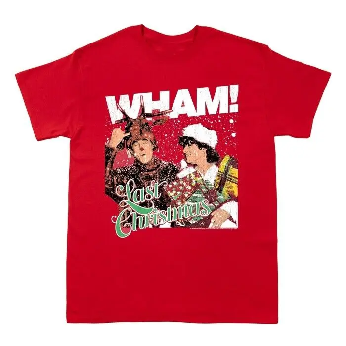 Последний рождественский подарок Wham для фанатов рубашка полного размера S-5XL ZL443