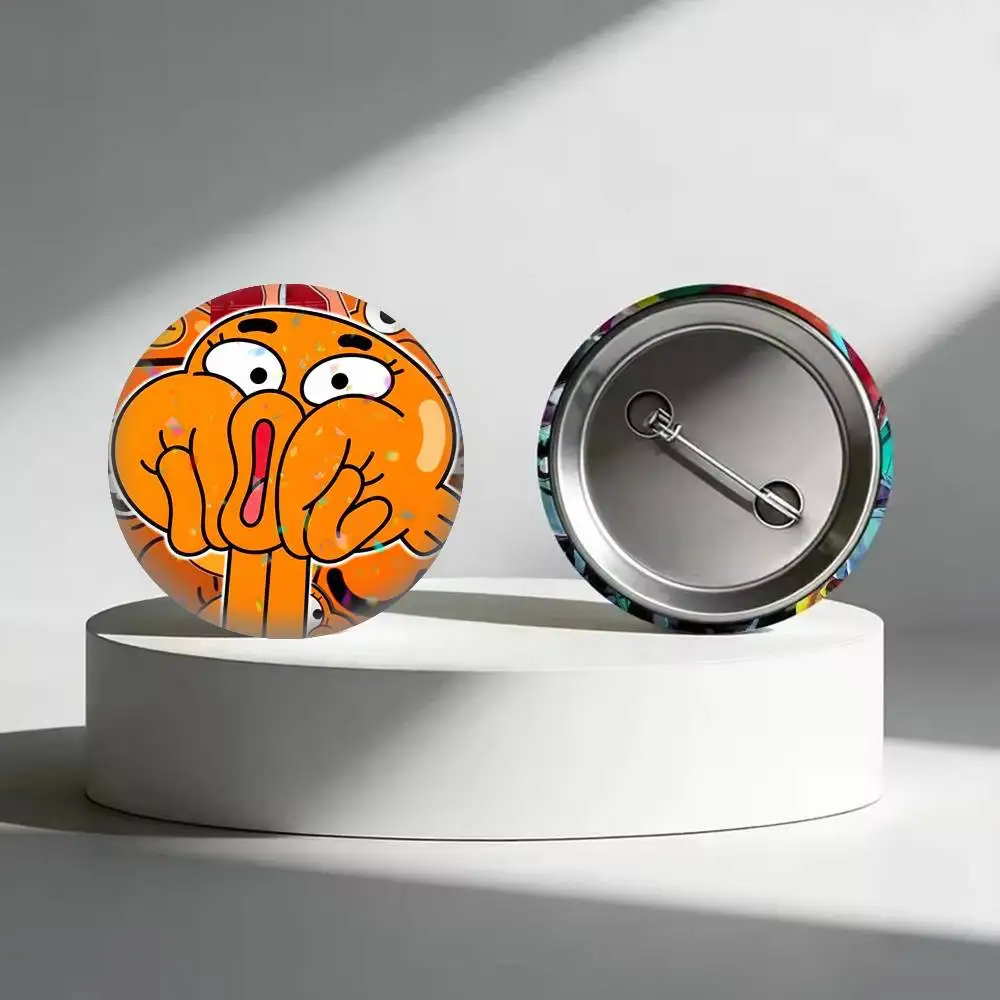 Фото Броши и значки TAWOG Gumball Watterson 25 мм, 32 мм, 44 мм, 58 мм, 75 мм для аксессуаров и подарков №3