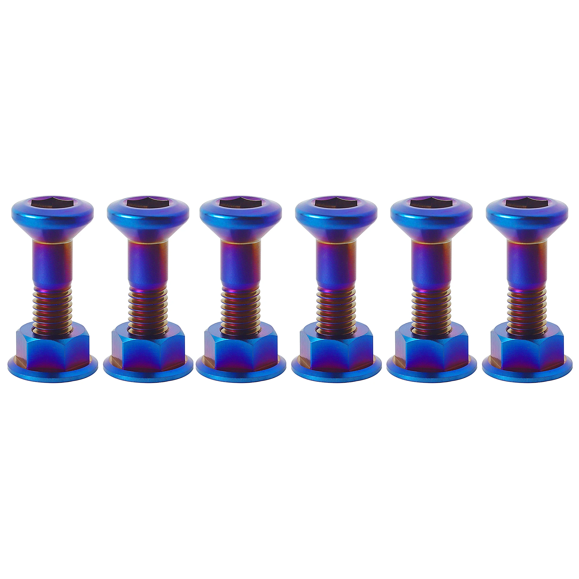 XMSJ M8 Болты звездочки Мотоциклетные болты задней цепи Дисковая пластина звездочки Титановые винты Гайки Крепеж звездочки