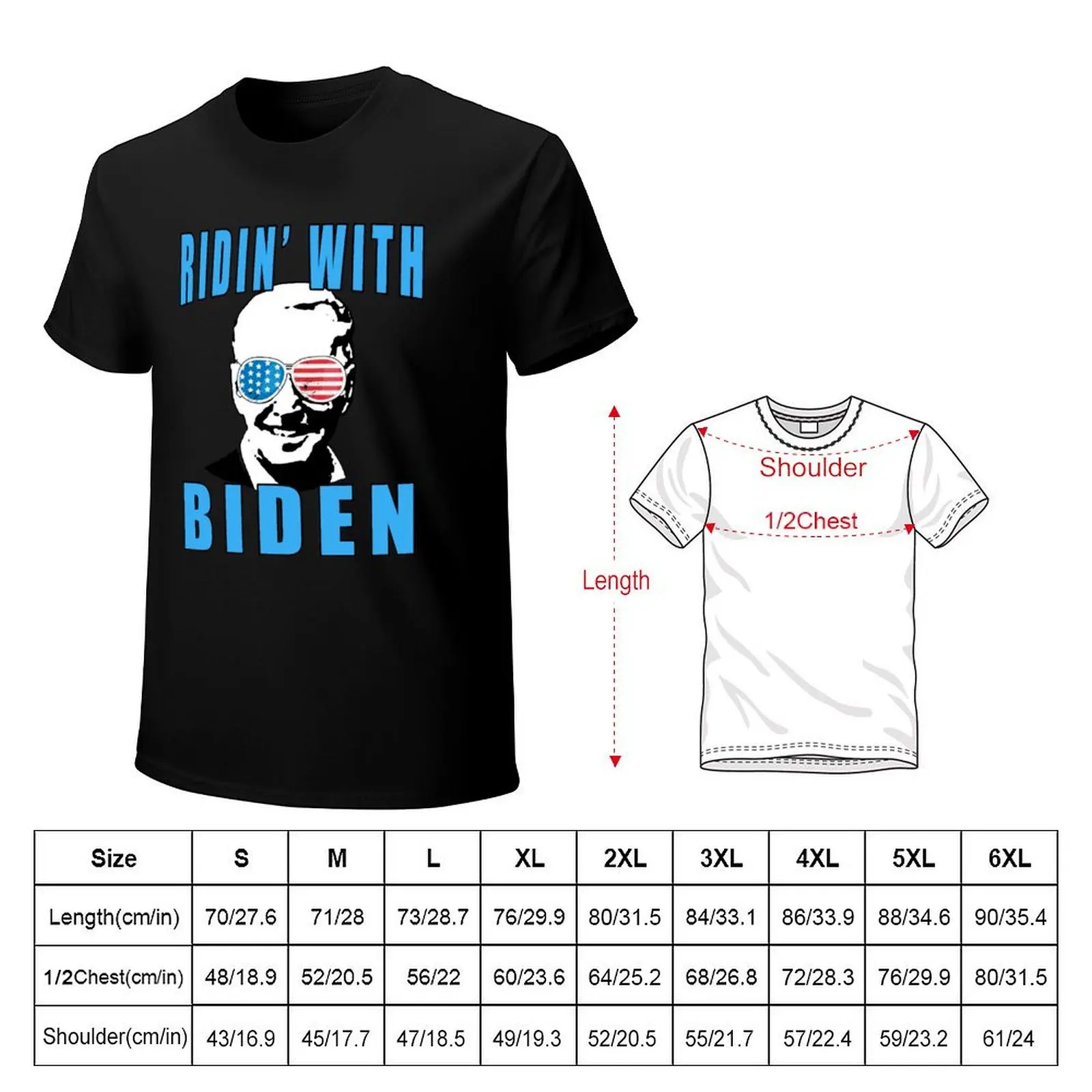 Фото Футболка Ridin with Biden, летняя футболка с эффектом прохлады №2