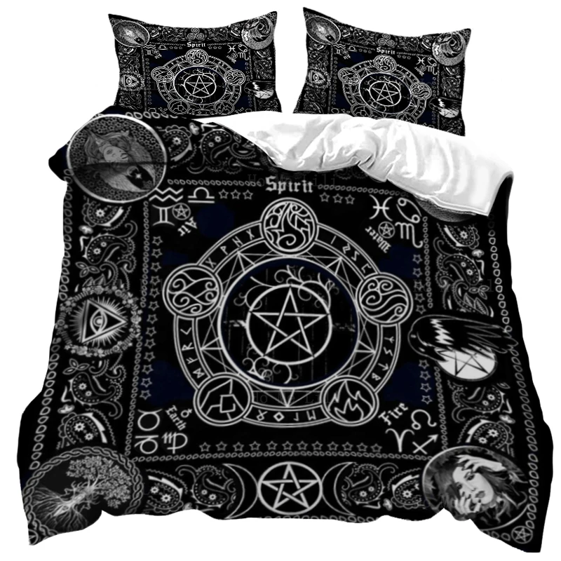 

Deaths Head Moth Witch Witchcraft Goth Pentacle Pagan Fashion Duvet Cover By Ho Me Lili For Bedding Decoration