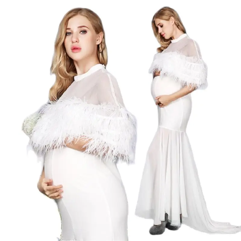 11#838 Europe and United States New Fashion Maternity clothing Pregnant Women Clothes Pregnant Women Dress Mommy Photo clothing