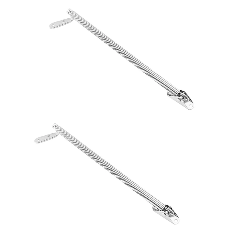 

2X Stainless Steel 304 Deck Hatch Spring Adjuster Cabin Door Porthole Door Hatch Support Spring Holder Boat Accessories