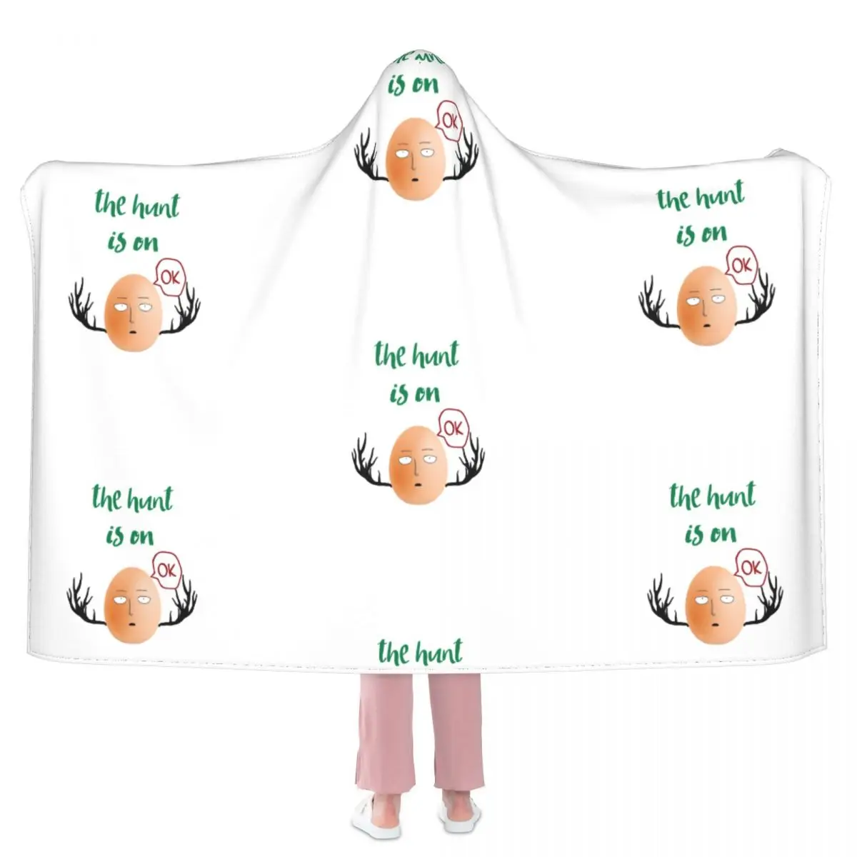 Пасхальное одеяло для охоты за яйцами мужское флисовое кресло с капюшоном