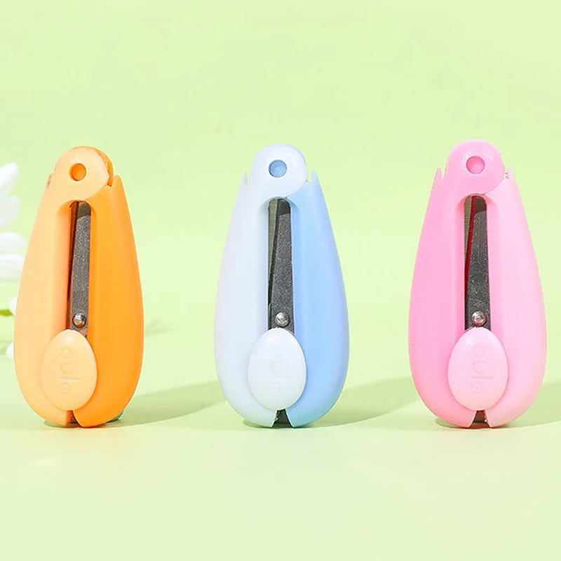1 шт. мини-ножницы для студентов портативные лезвия из нержавеющей стали резки