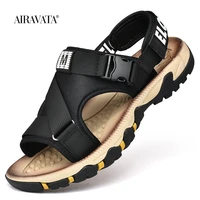 mens summer new fashion trend sandals comfortable convenient shoes casual outdoor big size platform sandals