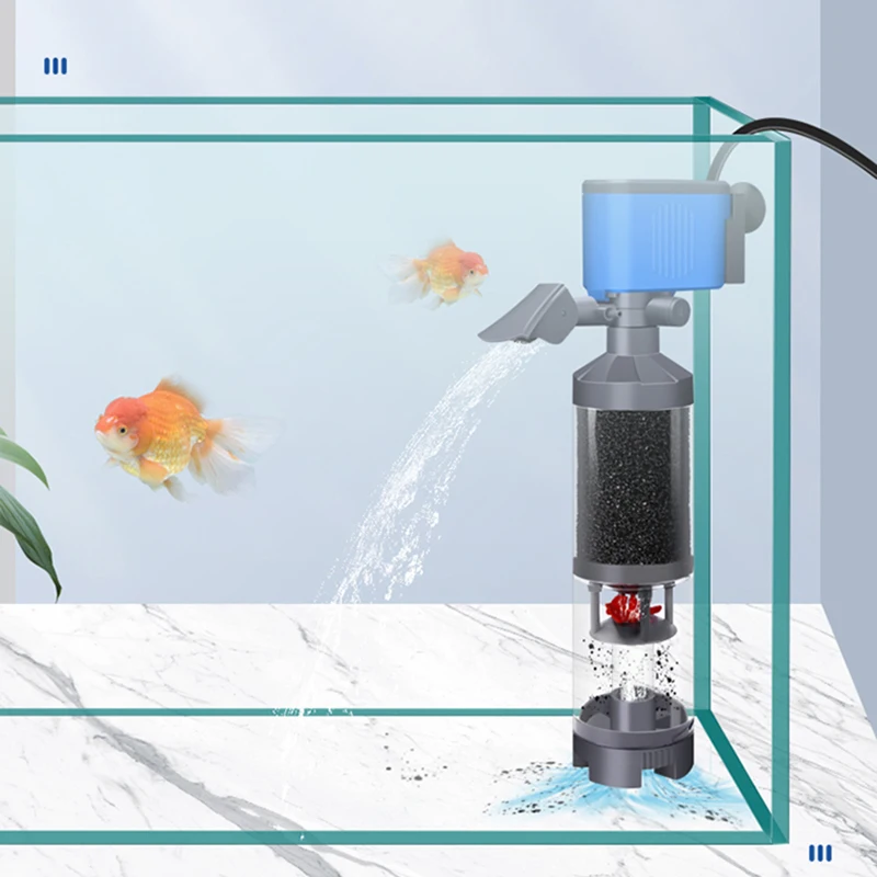 

Декоративный аквариумный очиститель аквариума внутренний фильтр для воды продукт для домашних животных аквариумные аксессуары для аквари...