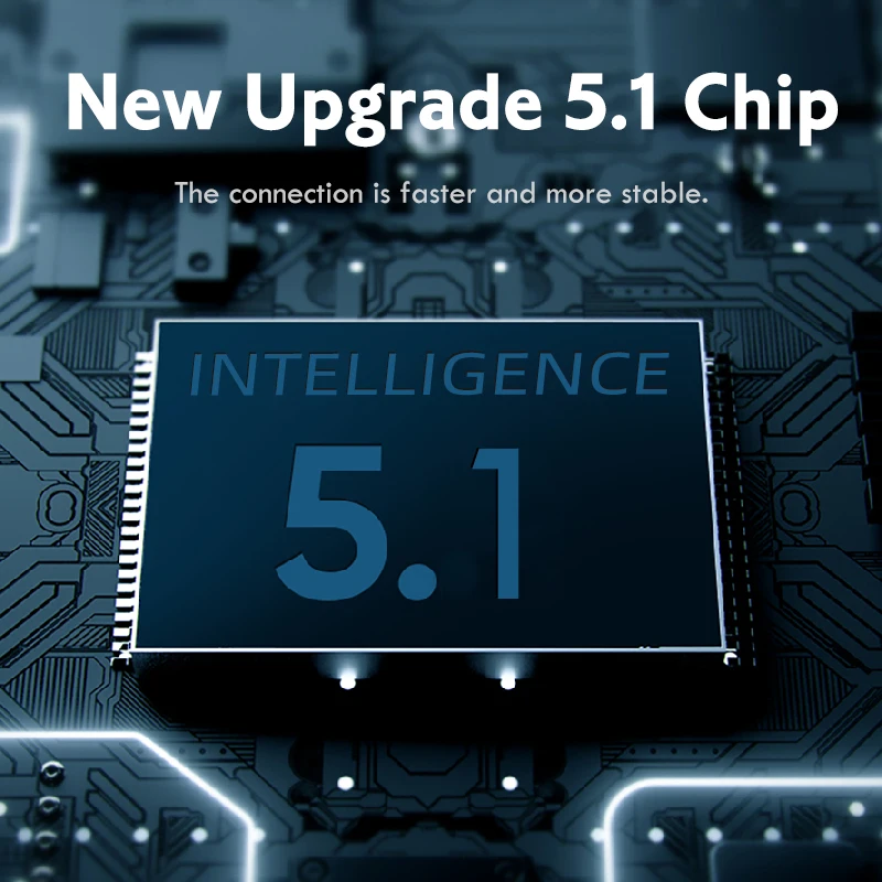 Беспроводные спортивные водонепроницаемые Bluetooth-наушники 5 1 без задержки с