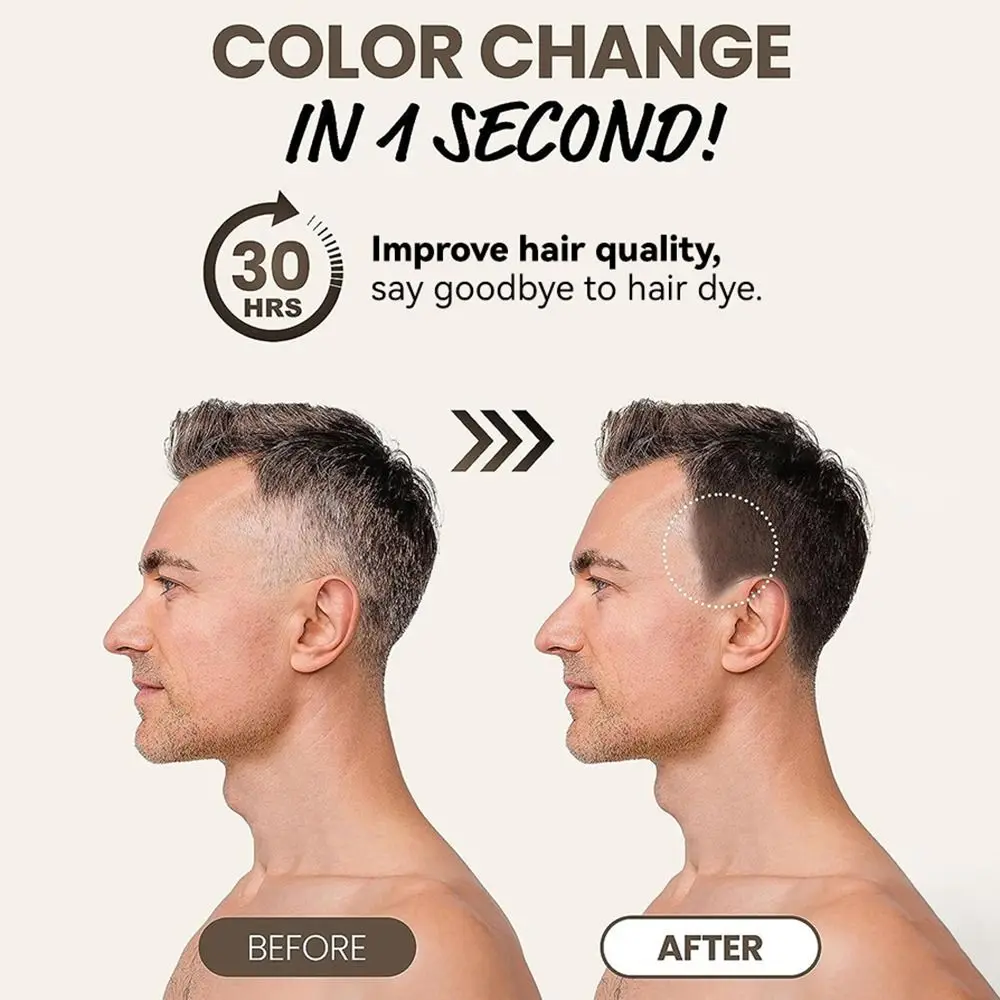 Быстрая одноразовая ручка для окрашивания волос тип помады быстрое окрашивание