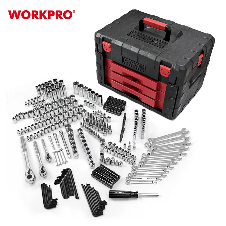 

450PC Tool Set Socket Wrench Mechanic Hand Tool Set with Drawer Heavy Duty Box