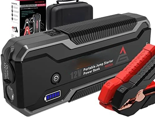 

Battery Jump Starter, 4500A Lithium Box (All Gas and 10.0L Diesel Engine), Auto Booster Pack, Portable Charger Pack with 12V DC