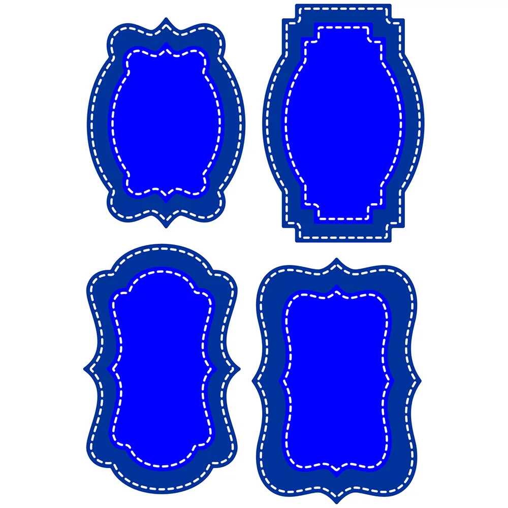 2022 AliliArts металлические штампы 8 шт. форма этикетки сделай сам скрапбукинг