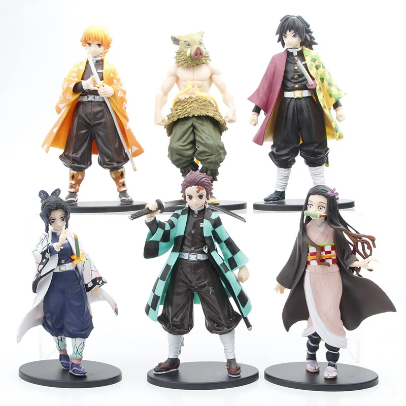 Фигурка экшн-фигурки из ПВХ Kimetsu No Yaiba рассекающая демонов аниме танджиро незуко