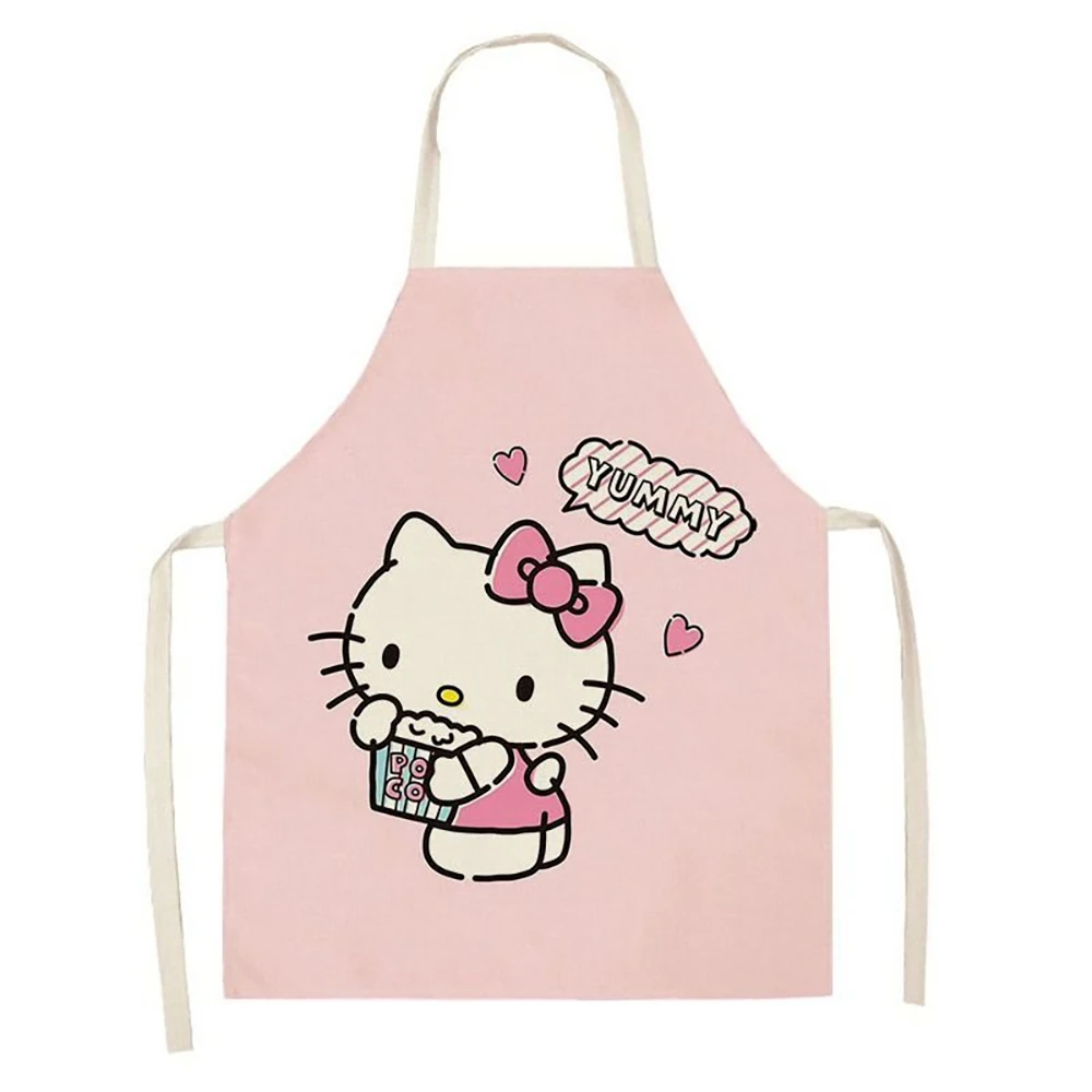 

Фартуки Hello Kitty из лен, детские и взрослые