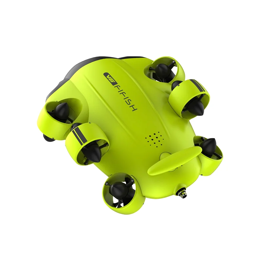 Фото Подводный дрон 360 Roll 100m Cable Submarine RC с камерой 4K UHD и функцией фиксации положения для подводного плавания и дайвинга №4