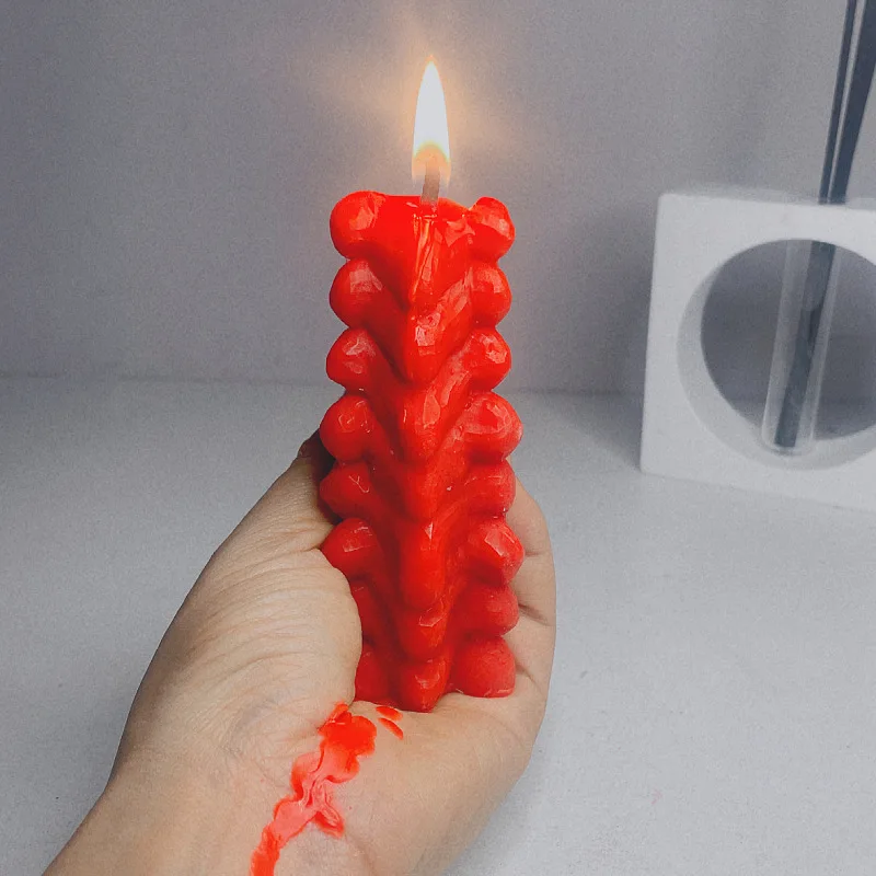Низкотемпературные свечи Качающийся позвоночник48 ℃ Соевый воск против ожогов
