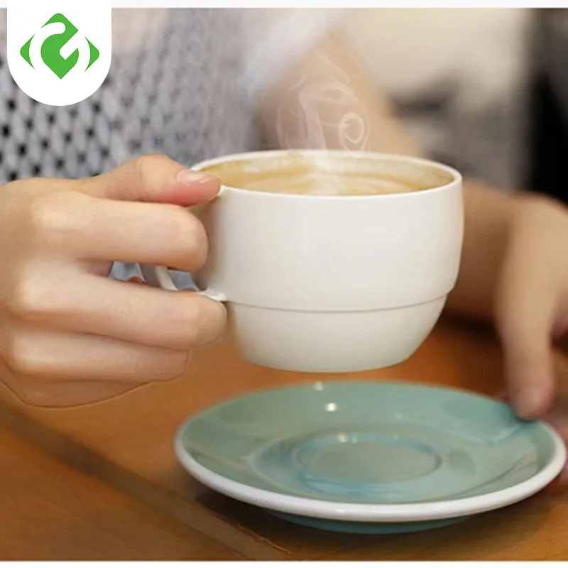 

Кофейные кружки GUANYAO, пластиковые кофейные чашки, рукоятка, для микроволновки, 330 мл, высокая термостойкость, 2 варианта формы