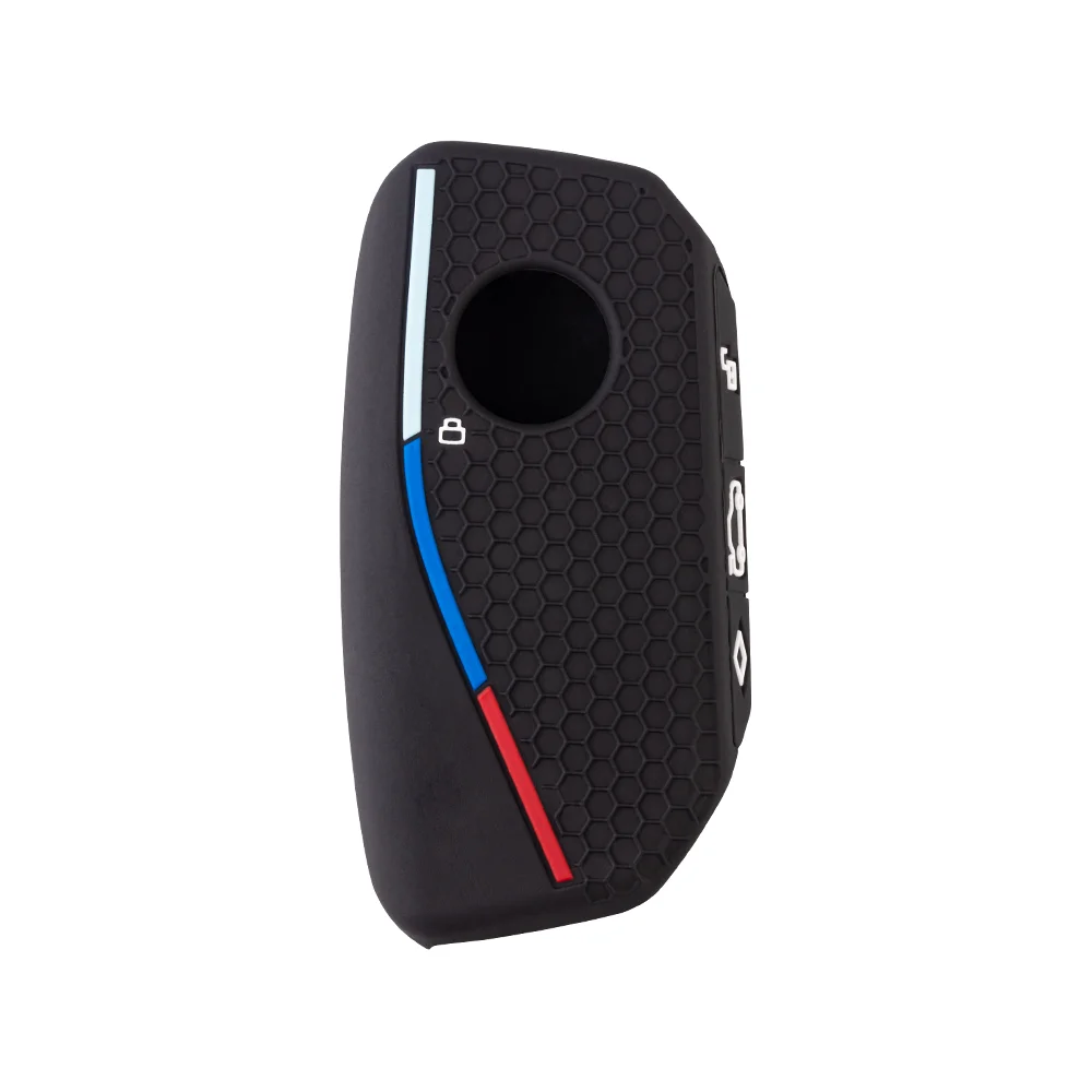 

Силиконовый чехол для BMW 7 серии X7 I7 IX 740LI, алькантара, чехол для дистанционного ключа автомобиля, аксессуары