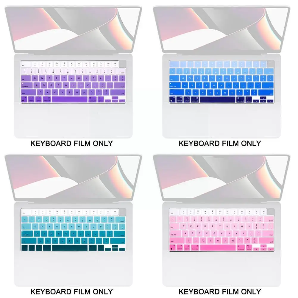 

Tpu Keyboard Cover For New Pro 14 Inch 2021 M1 A2442/ Pro 16 Inch 2021 M1 Max A2485 0.03cm Ultra Thin Clear S6k1