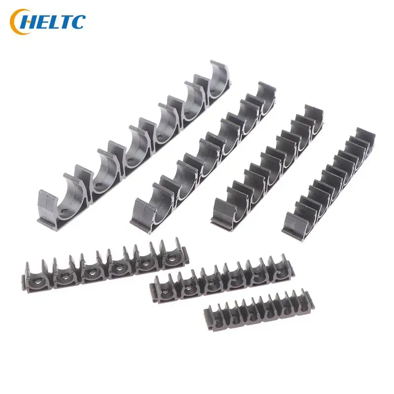 

Nylon Pneumatic Tube Air Hose Fixing Clamp 6 Way 4/6/8mm/10mm/12mm Water Pipe Holder Gas Compressor Tubing Diversion Flow Clip