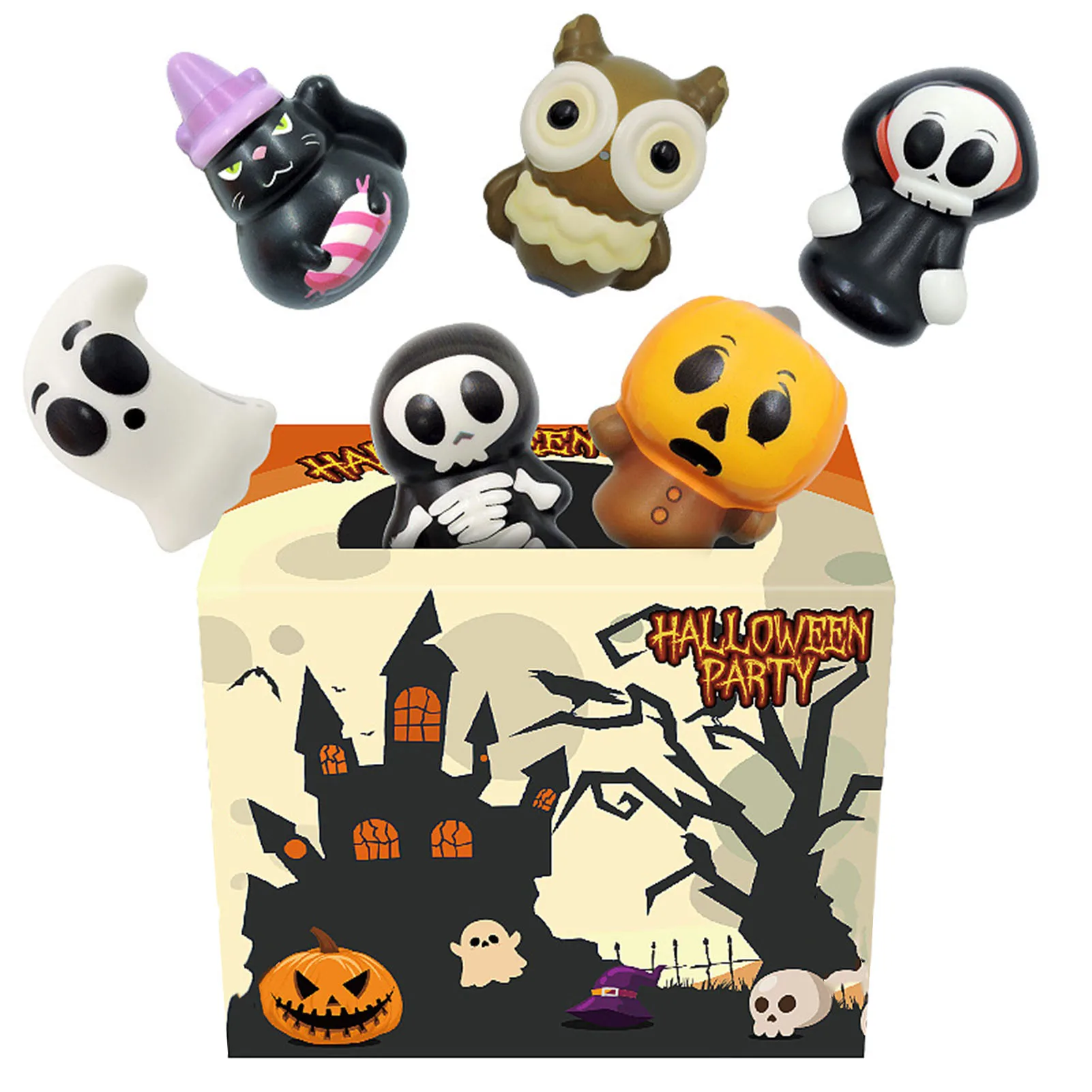 

Stress Relief Toys Party Favors Happy Atmosphere Halloween Squishy Toys For Adults Kids Girls Boys Stress Relief Toys 6