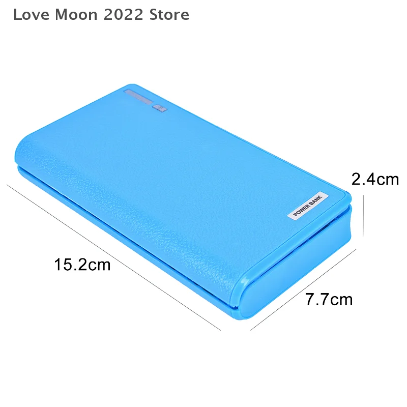 Фото Корпус для повербанка 2А, 6x18650, DIY-комплект для зарядки, плата для аккумуляторов (без аккумуляторов) №2