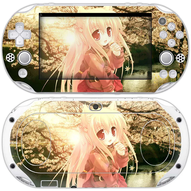 Стильная Виниловая наклейка для консоли PSP Vita2000 милый мультяшный стиль на заказ