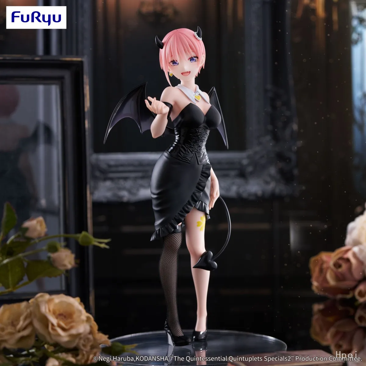 Фото Фигурка аниме FuRyu BiCute Dark The Quintessential Quintuplets: Накано Ичика, Нино, Мику, Йоцуба, Ицуки ~Версия Дьявол~ из ПВХ №2