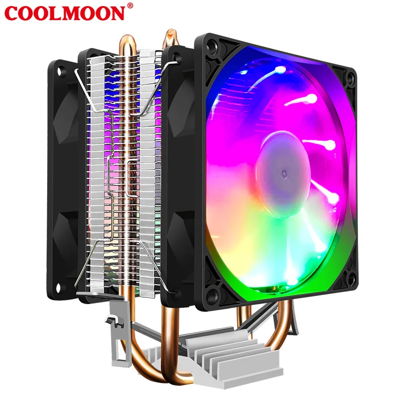 Fan 90mm 3pin For Intel Lga 775 1150 1151 1155 1156 1200 1366 Amd Am2 Am3 Am4 Socket Efficient Ventilador
