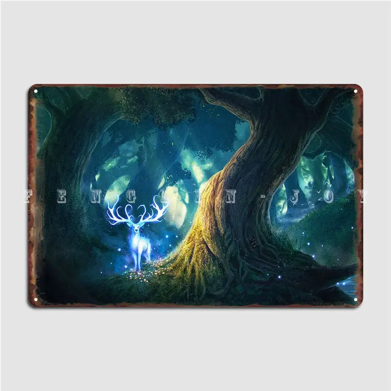 

Олень металлический знак кинотеатр кухня пользовательский плакат оловянные плакаты