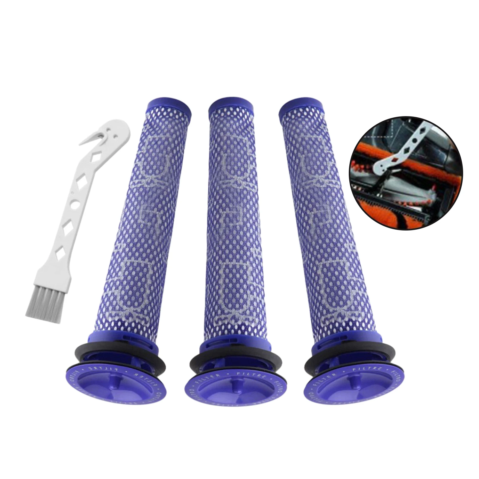 ПЕРЕДНИЙ ФИЛЬТР вакуумный DC58 DC59 Animal V6 V7 V8 Замените деталь 965661 -01 для