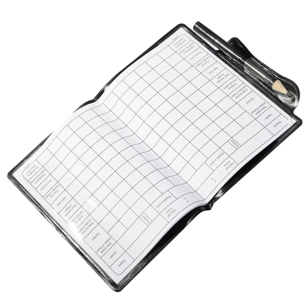 

Substitution Card Portable Soccer Cards Professional Referee Kit Standard Multi-function Wallet