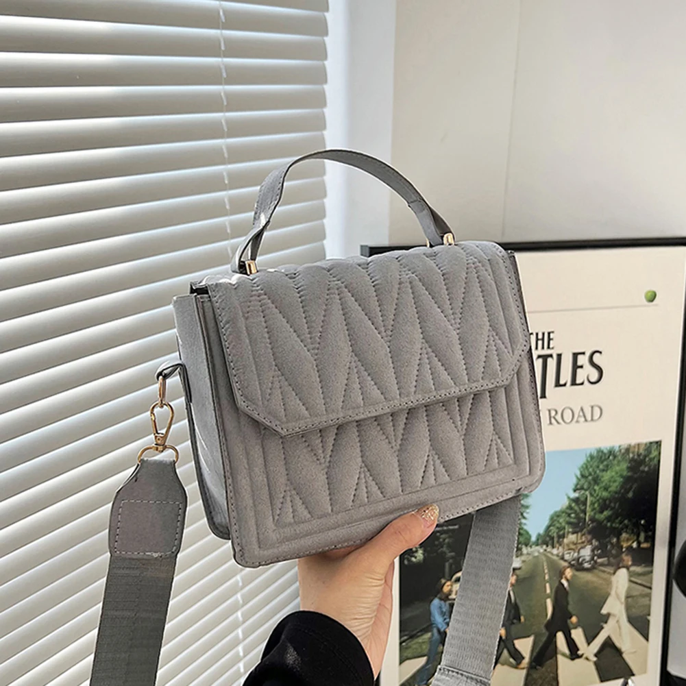 

Single Strap Women Handbags Fashion Bags Ladies PU Leather Shoulder Handbag Solid Color Flap Crossbody Bag Casual Ladies Tote