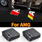 Беспроводной светодиодный проектор для двери автомобиля с логотипом для Mercedes Benz AMG W124 W211 W212 W210 W203 W204 W126 W168 W169 W176 W177 W213