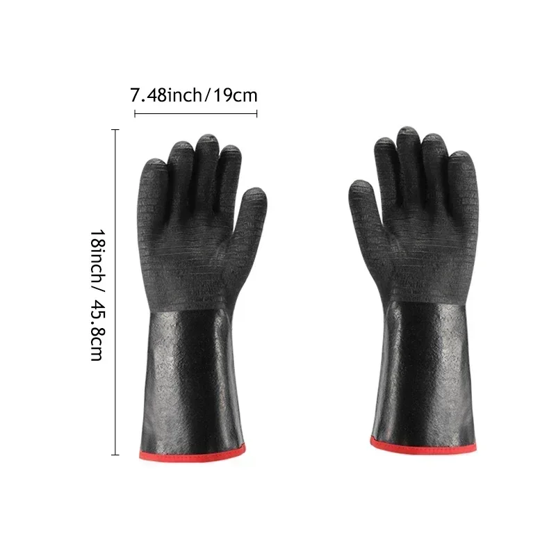 

Термостойкие силиконовые рукавицы для барбекю