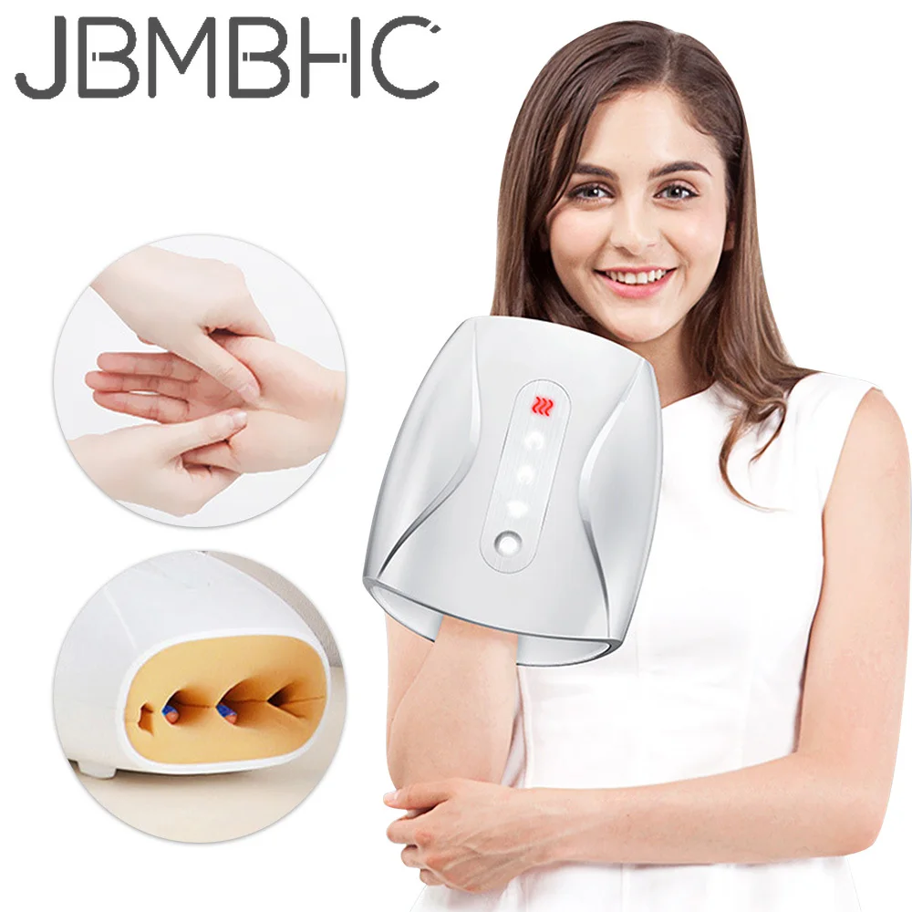 

Smart Electric Hand Massager Heating Air Compression Massage Machine Palm Finger Acupoint for Arthritis Pain Relief Health Care