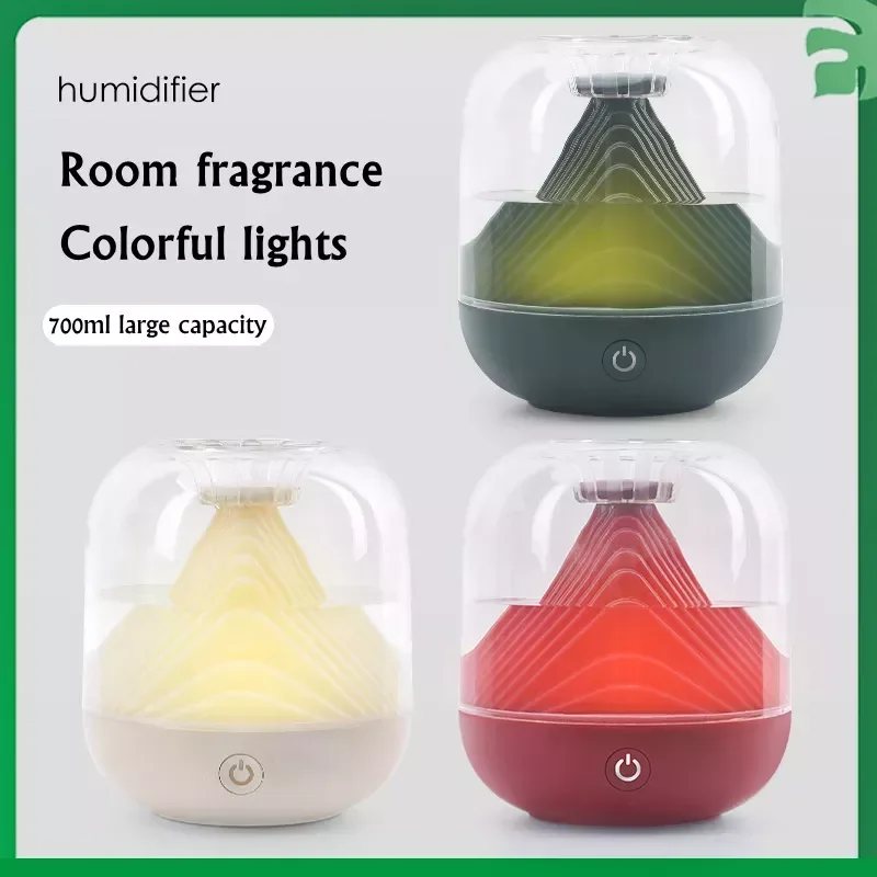 

Humidificador Fragrance Diffuser Xiomi 700ML Essential Oil Diffuser Wireless Air Humidifier USB Rechargeable Aromatherapy