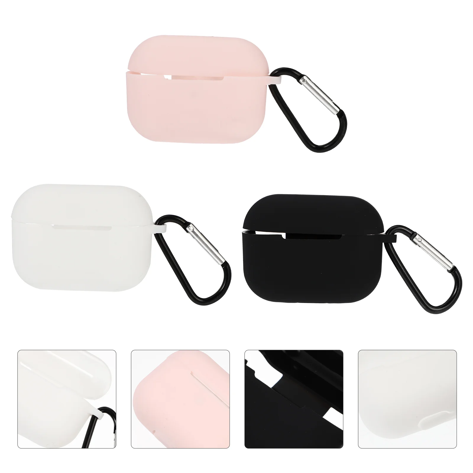 

Earphone Cover Silicone Case Organizer Headphone Earbud Wireless Earbuds Box