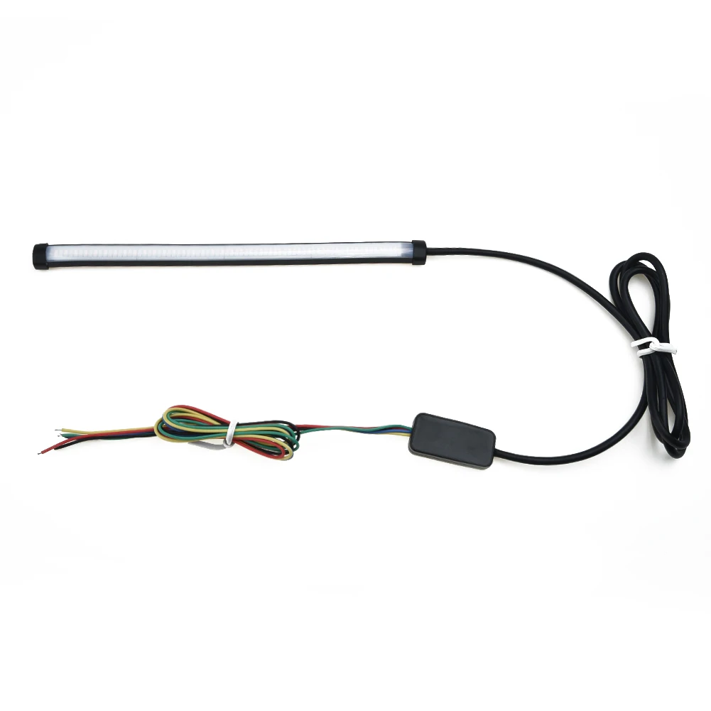 

Portable Practical Durable Useful Turn Signal Light 20cm Strip Motorcycle Brake Indicators Taillights.DC 12-24V
