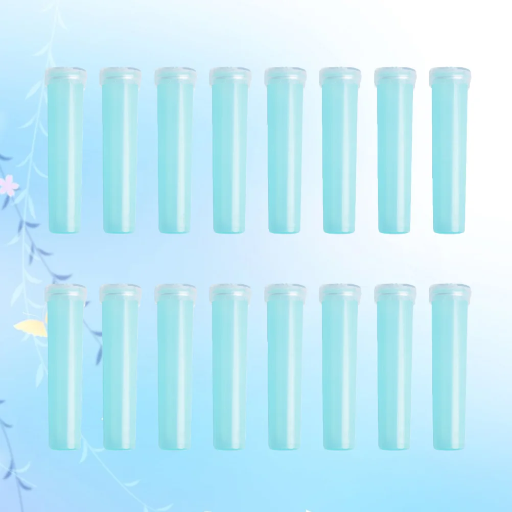 

100 PCS Clear Plastic Vase Nutrition Culture Water Storager Flower Arrangement Floral Tube